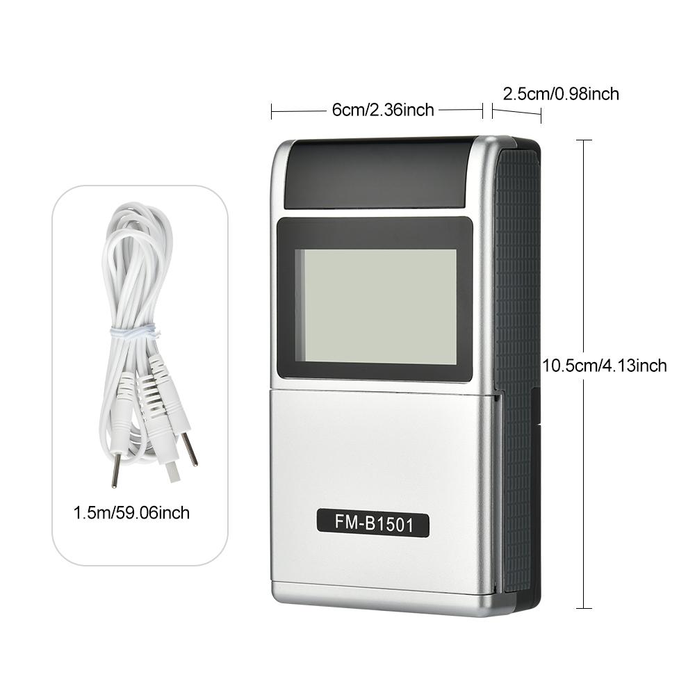 15 Modes Tens Muscle Stimulator Electric Acupuncture Body Massage Digital Therapy EMS Tens Unit Machine Back Electrostimulator
