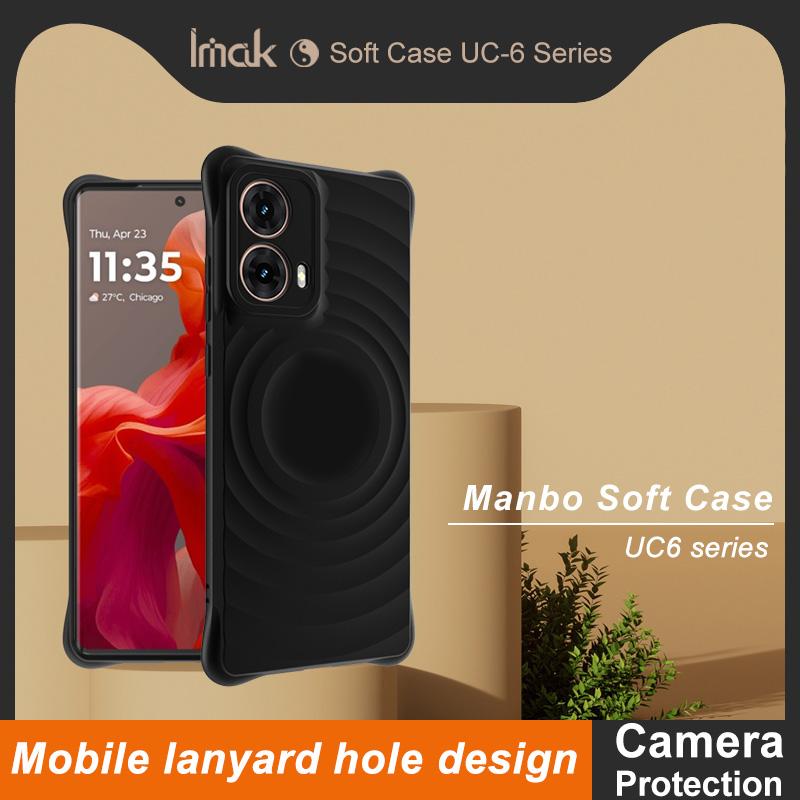 For Moto G85 5G Phone Case IMAK UC-6 Matte Soft Case