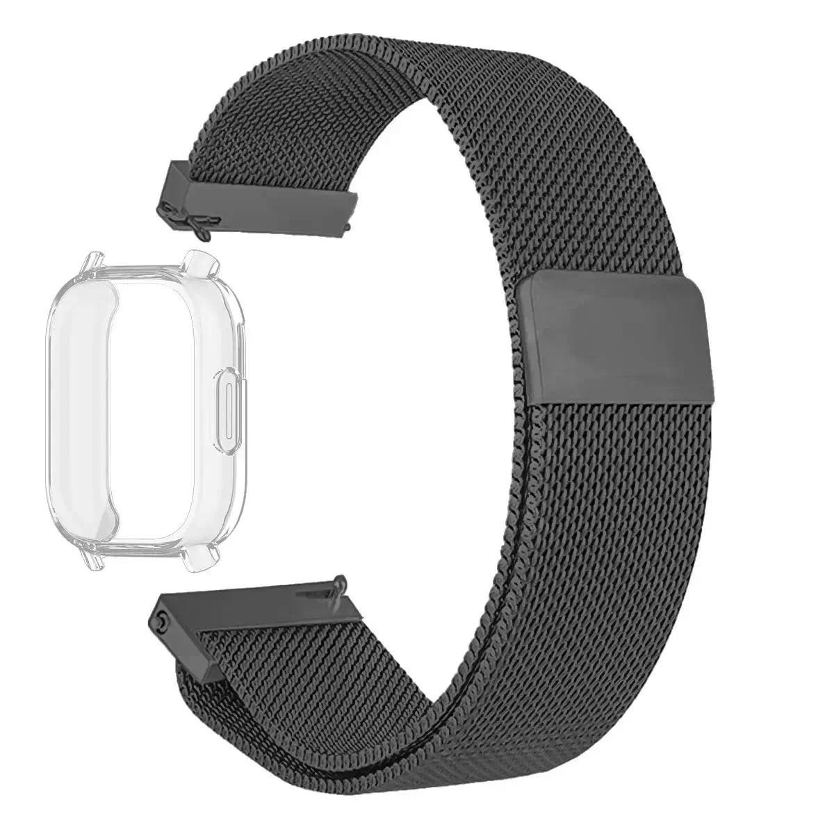 

Миланский сетчатый ремешок для Redmi Watch 5 Active, ремешок с чехлом и защитной пленкой для экрана, ремешки для Redmi Watch 5 Lite, браслет, аксессуары Redmi Watch 5 Lite