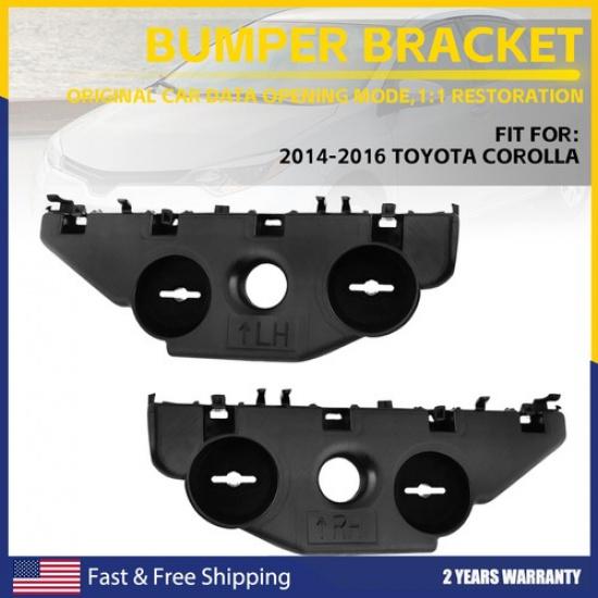 Bracket Bumper Nissan 2016-2018 For Altima Of Set Front 2 & Left Right Side