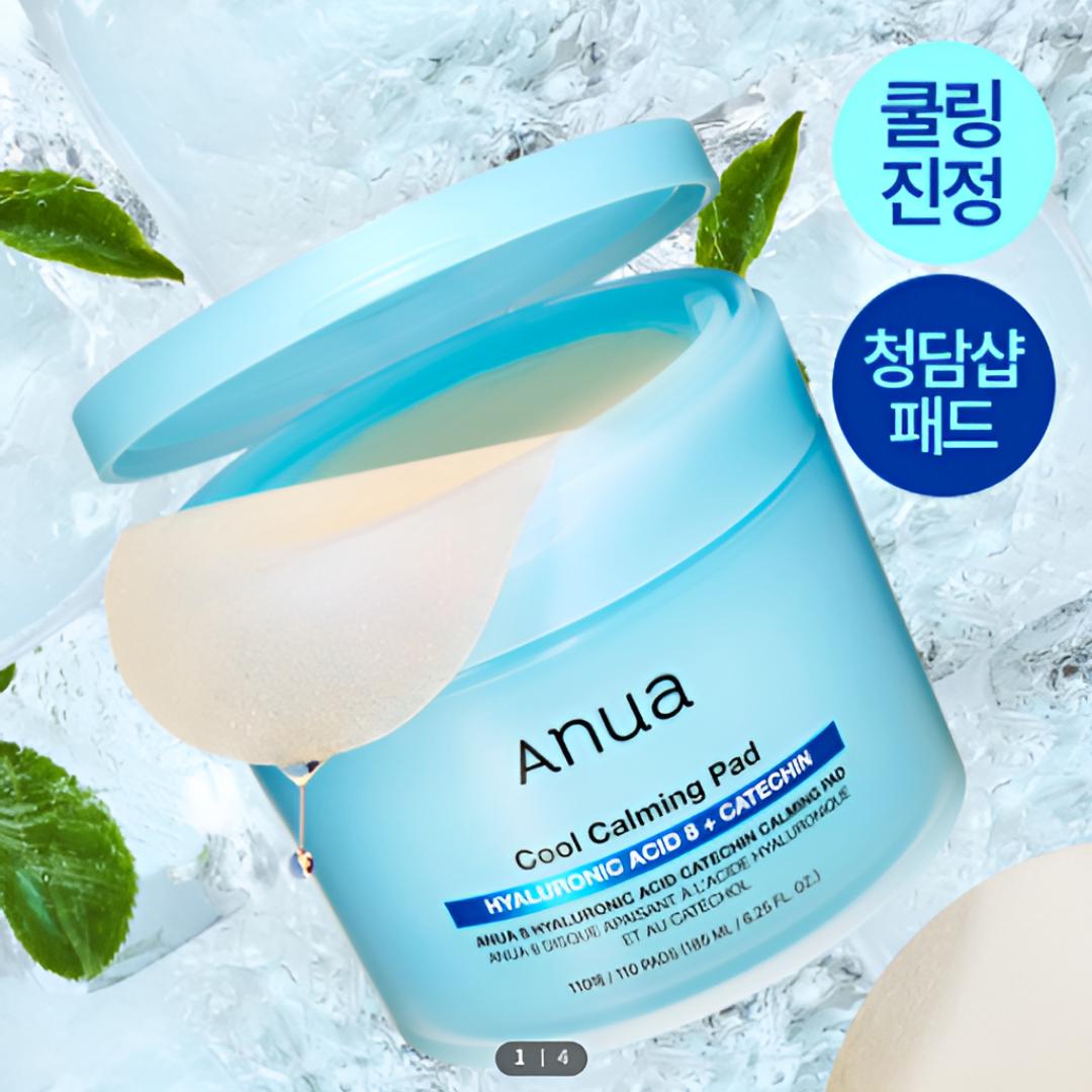 [ANUA] 8 Hyaluronic Catechin Calming Pads 110 Sheets
