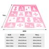 Christmas Flannel Blanket 3D Printed Blanket For Home Camping Nap Leisure Blankets Gifts For Girls Birthday Christmas Party
