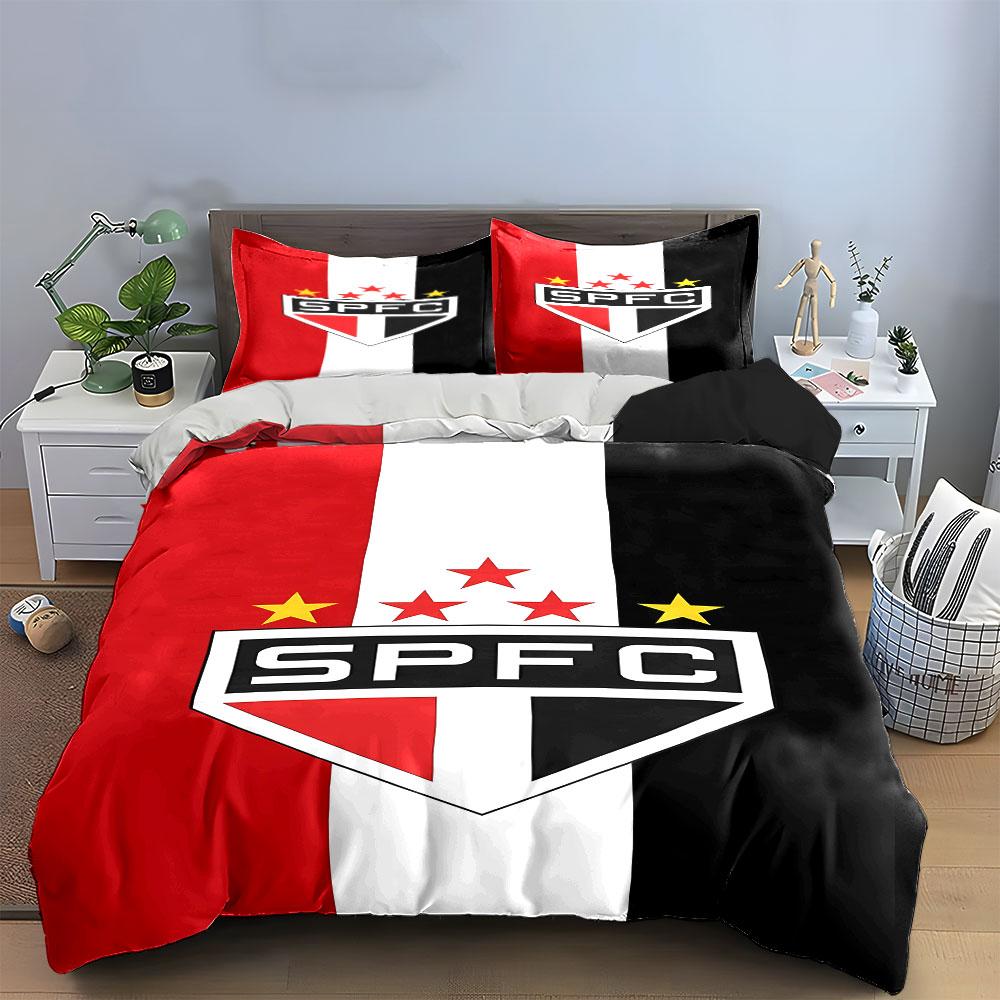 Rayas rojas, blancas y negras. Juegos de cama Juegos de fundas nórdicas Fundas nórdicas Fundas de almohada(1 * Funda de edredón 2 * Fundas de almohada sin relleno de edredón)