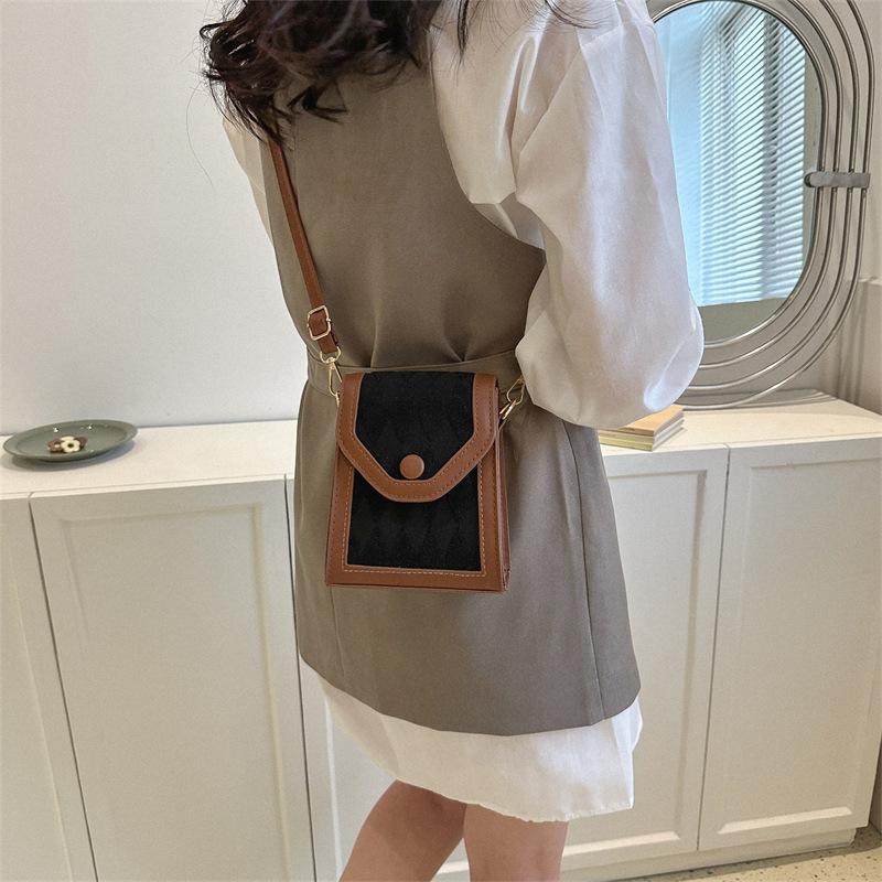 Fashion Mobile Phone Bag for Women Phone Pocket PU Leather Handbags Shoulder Bag Lady Crossbody Bags Small Bags for Phones