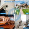 Amplificateur wifi - wavlink - ac1200 - dual-band 2.4+5g - 4 antennes - poe résistant aux intempéries