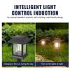 Waterproof Solar LED Garden Light Small Square Yard Decoration Outdoor Waterproof House Lawn Lighting Solar Powered Bright