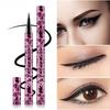2 In 1 4D Mascara Verlängerung Wasserdicht 3D Flüssigen Eyeliner Eye Mascara Schwarz Volumen Mit Seidenfasern Pinsel Wimpern make-up-Tool