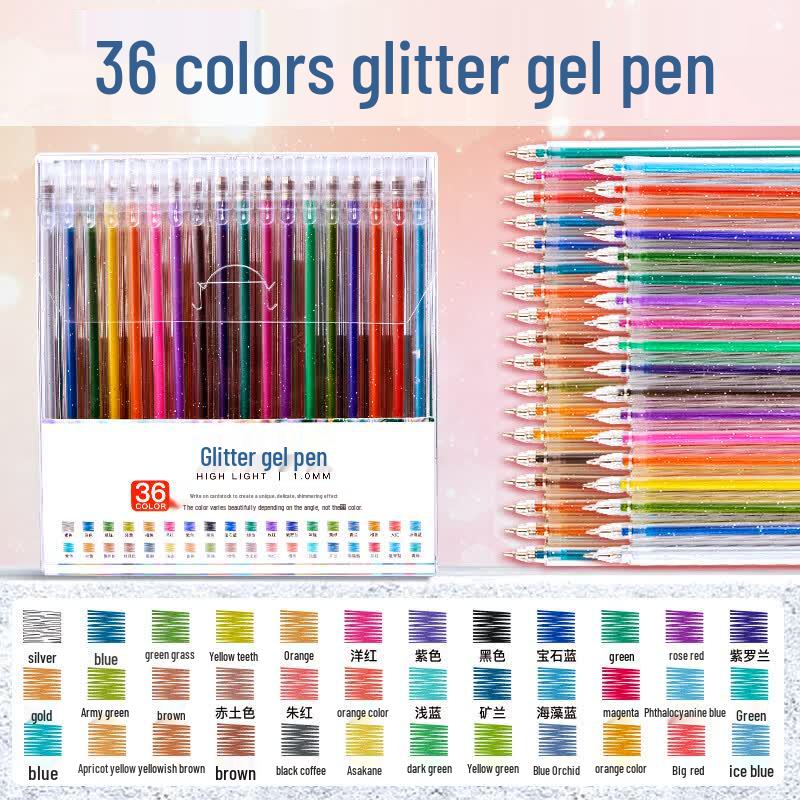 Touch Mark Glitter Gel Pen Set