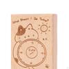 Creative Wood Stamp Scrapbooking Kit for Cat Theme DIY Craft Journal