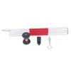 360 Degree Prism +23.1mm Constant 25.4mm Effective Diameter Total Station Mini Prism Reflector with 4 Poles for Topcon
