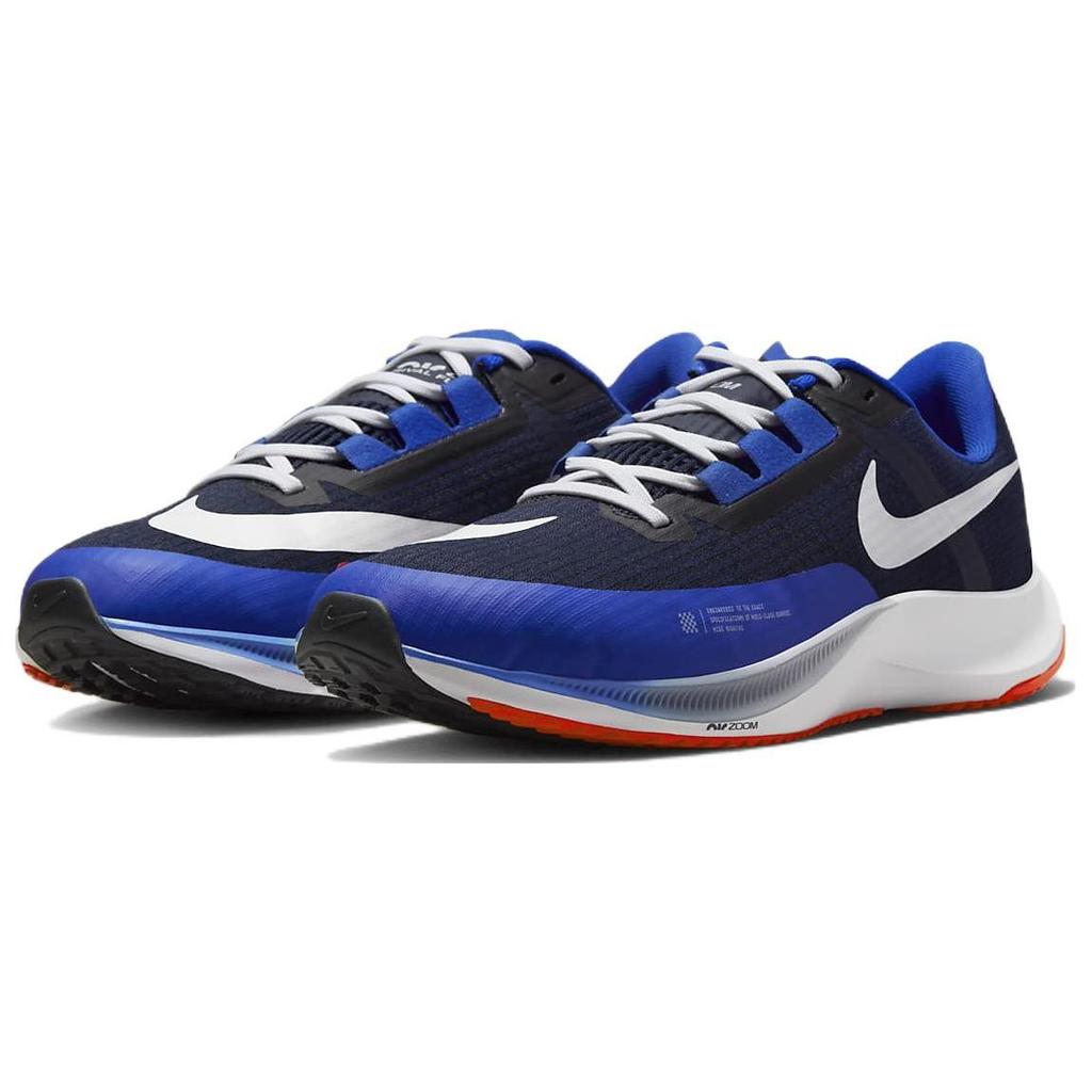 Nike Air Zoom Rival Fly 3 Obsidian Bright Crimson Unisex Sneakers Blue Racer-Blue White CT2405-451