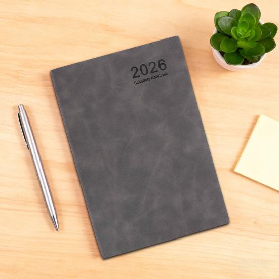 2026 Daily Planner Schedule Book A5 Hardcover Planner with Colorful Tabs Appointment Book Reminder To Do List Yearly Planner