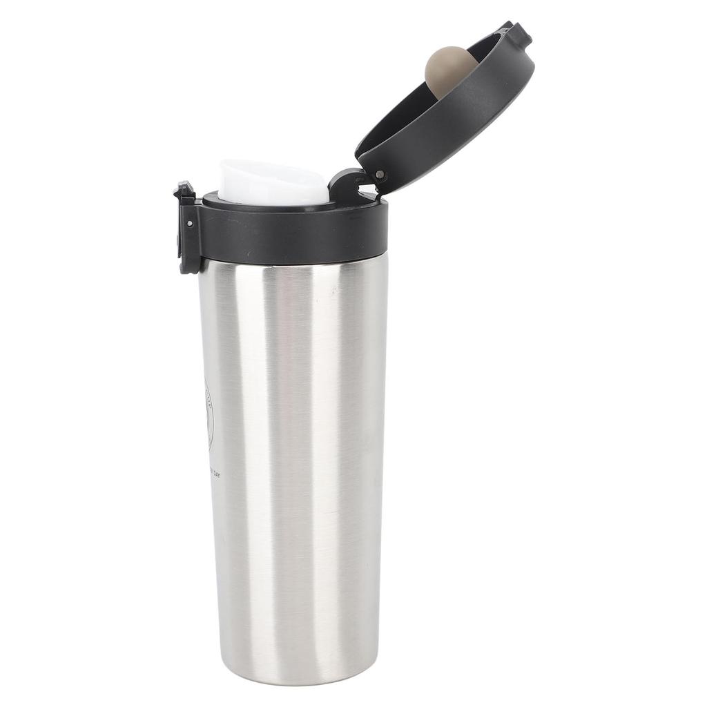 Isolerad kaffemugg Rostfritt stål Resekaffekopp Bärbar Isolerad Bilkaffekopp med Lock
