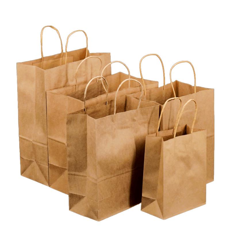 Haistick HK-5041 Kraft Paper Handle Bags