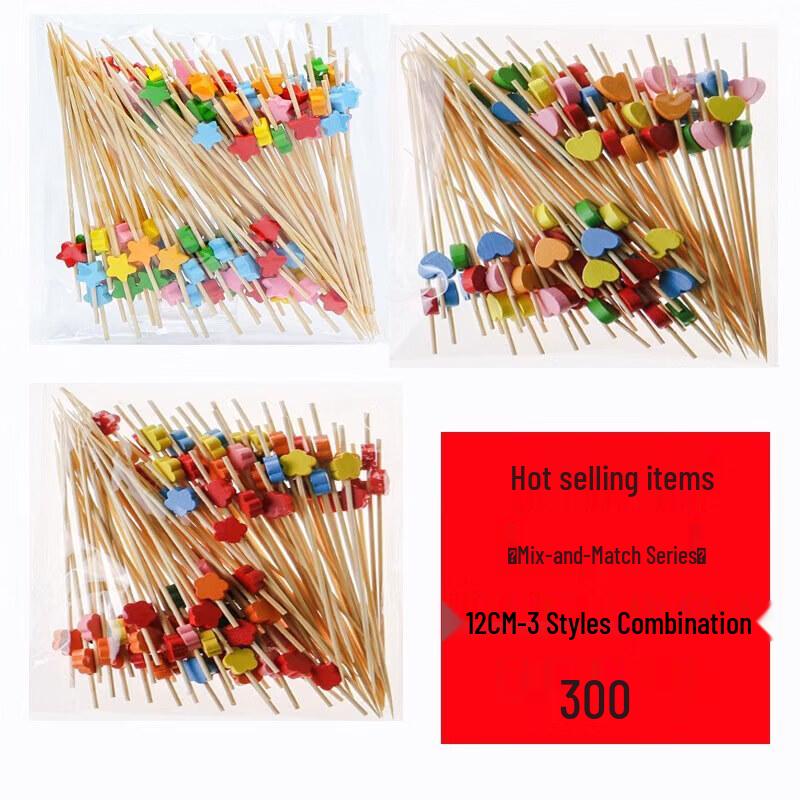 Disposable Bamboo Fruit Picks