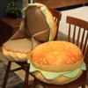 Classic Burger Shaped Cushion Soft Machine Washable Office Chair Cushion & Sofa Cushion Idea Gift For Friends And Family