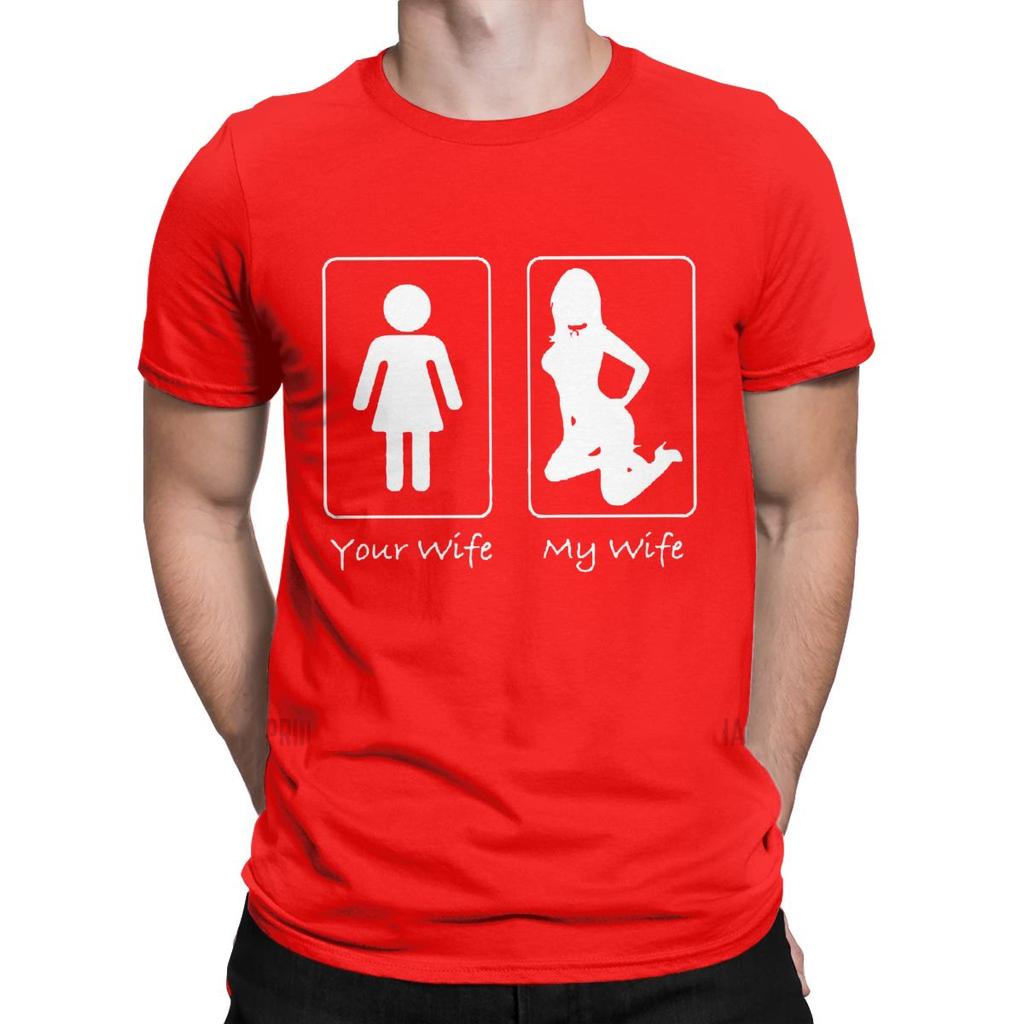 His Wife My Submissive Wife Tshirt Unisex Dominant Slave Play Sexy Sub Funny Novelties Cotton O Neck T Shirts New Arrival Tops