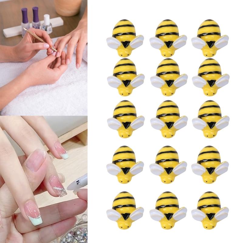 30Pcs Cartoon Charm Nail Art Embellishments Craft Animal Shape Nail Decoration for Home Salon Manicure Project