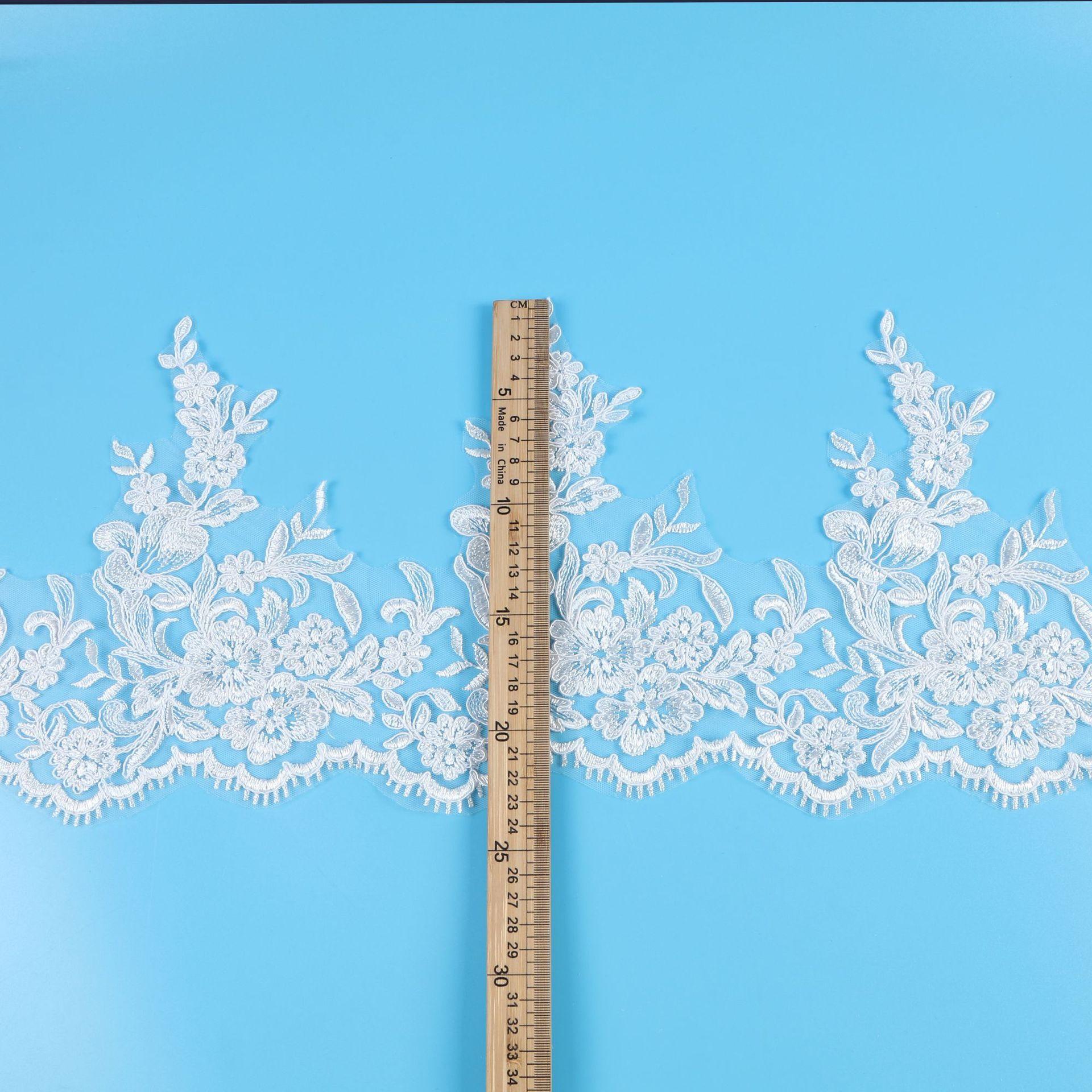 

Звездное кружево Ресничное кружево Домашний текстиль Занавеска Вышивка Кружево Аксессуары для одежды Женские аксессуары ручной работы Ткань White/width 23CM