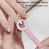 Art d'ongles œil de chat DIY circulaire Noir Aimant Puissant Gel pour Nail Art Outil Guide Aide Magnétique pour Ongles DIY Conception Manucure