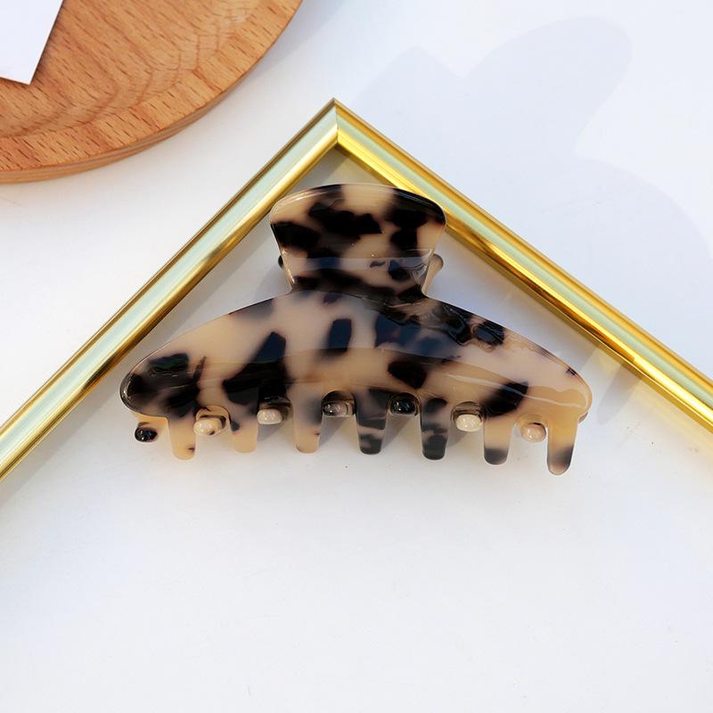 Korean Style Acetate Mermaid Color Hair Claw Clip for Women