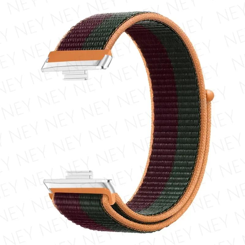 Nylon loop band For huawei watch fit 3 strap smartwatch wristband breathable Sport Watchbands bracelet correa huawei watch fit 3
