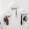 1PCS Creative Cloud Keychain Hook Magnetic Key Hanger Sticky Wall Hanging Strong Key Anti-lost Device