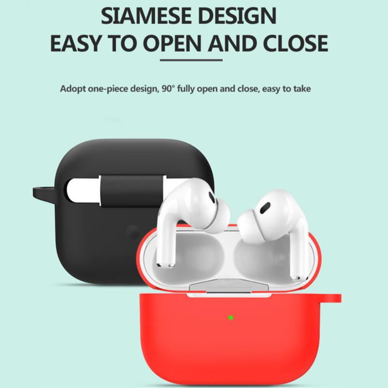 For Apple Airpods Pro2 Silicone Cover Case New Airpods Pro 2 Skin Bluetooth Earphone Cases Air Pods Pro2 Protective Accessories