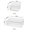 Wall Mounted Shower Shampoo Racks Cosmetics Shelves Organizer Non-drilling Transparent PET Material Bathroom Storage Rack Racks