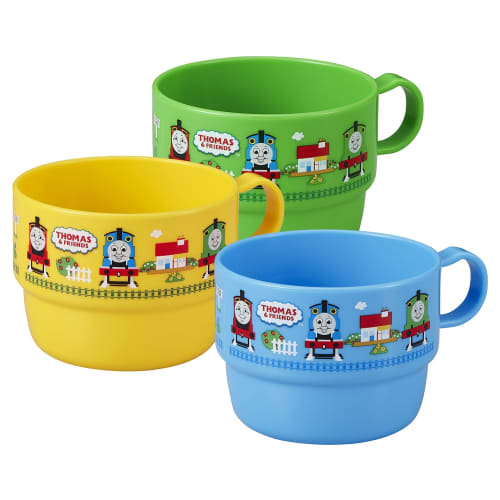OSK Thomas the Tank Engine PT-6 230ml Cups (Set of 3)