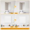 1PC 1m/39.37inch Decorative Soft Line Baseboard Ceiling Trim Line Background Wall Molding Line 3D Wall Sticker Home Decor