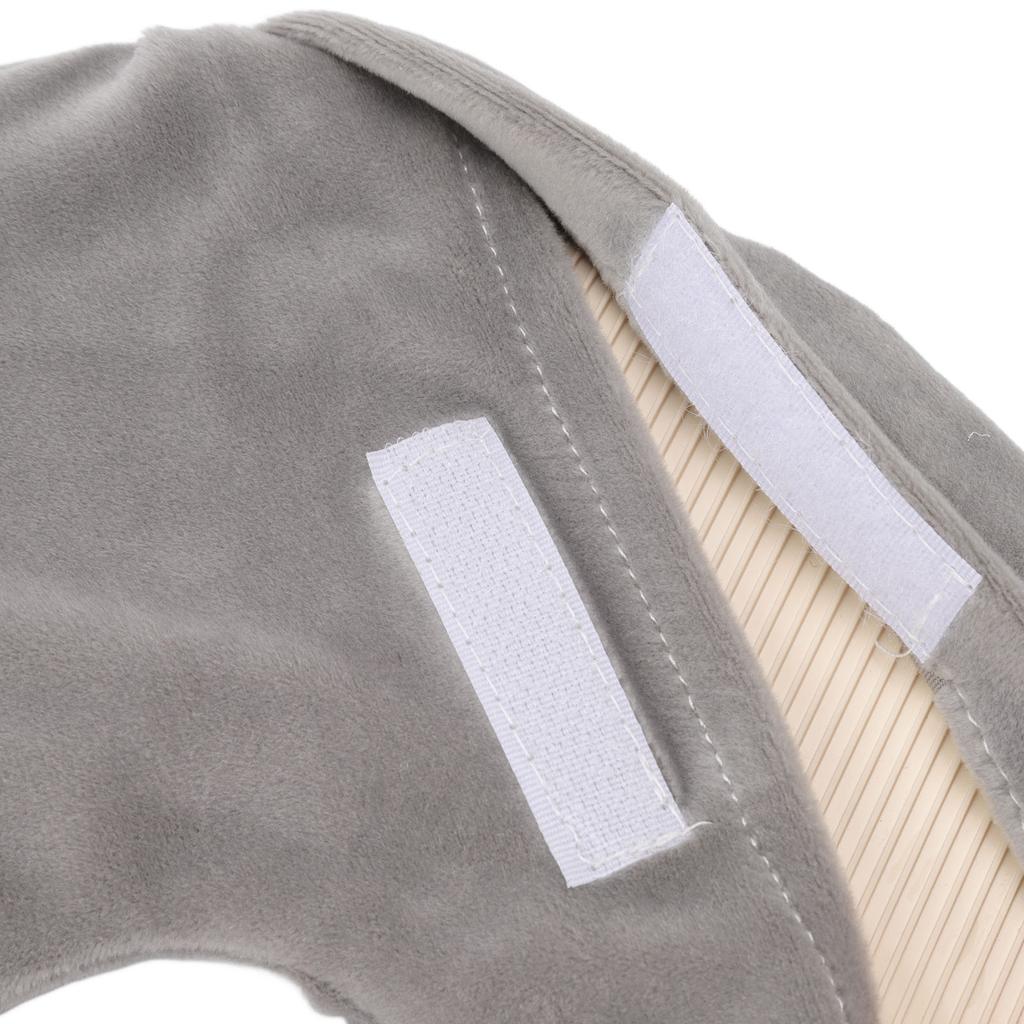 1L Hot Water Bottle U Shaped Hot Water Bag for Winter Neck Shoulder Warm with Soft Cover