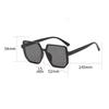 1Pieces Big Frame Vintage Sunglasses Women Men Square Sun Glasses Retro Sunglasses Ye Glasses Goggle Mountaineering Glasses