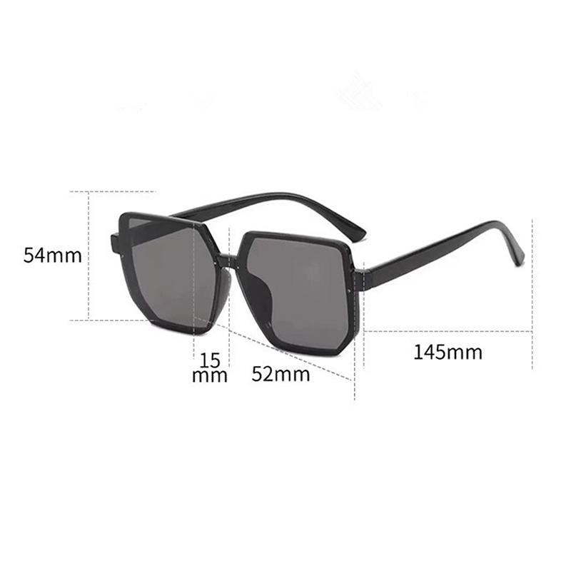 1Pieces Big Frame Vintage Sunglasses Women Men Square Sun Glasses Retro Sunglasses Ye Glasses Goggle Mountaineering Glasses