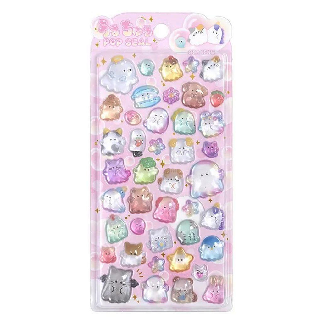 3D Relief Fun Acrylic Diamond Stickers - Aesthetic Diy Craft Decals, Waterproof For Kids Handmade Notebook Phone Decor Gifts