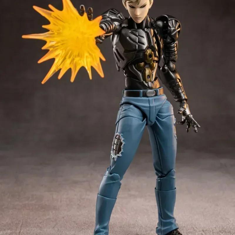 HOT Ko Genos Anime Action Figures Kaiyodo Revoltech Yamaguchi One Punch Man Figurine Joint Movable Model Statue Kids Toys Gifts