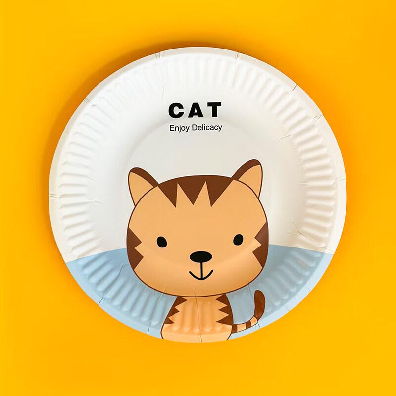 Disposable Cartoon Party Paper Plates
