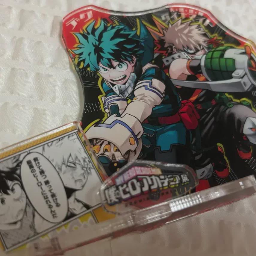 

Нахия Моя геройская академия Мидория Бакуго Выставка оригинальных рисунков Акриловая диорама