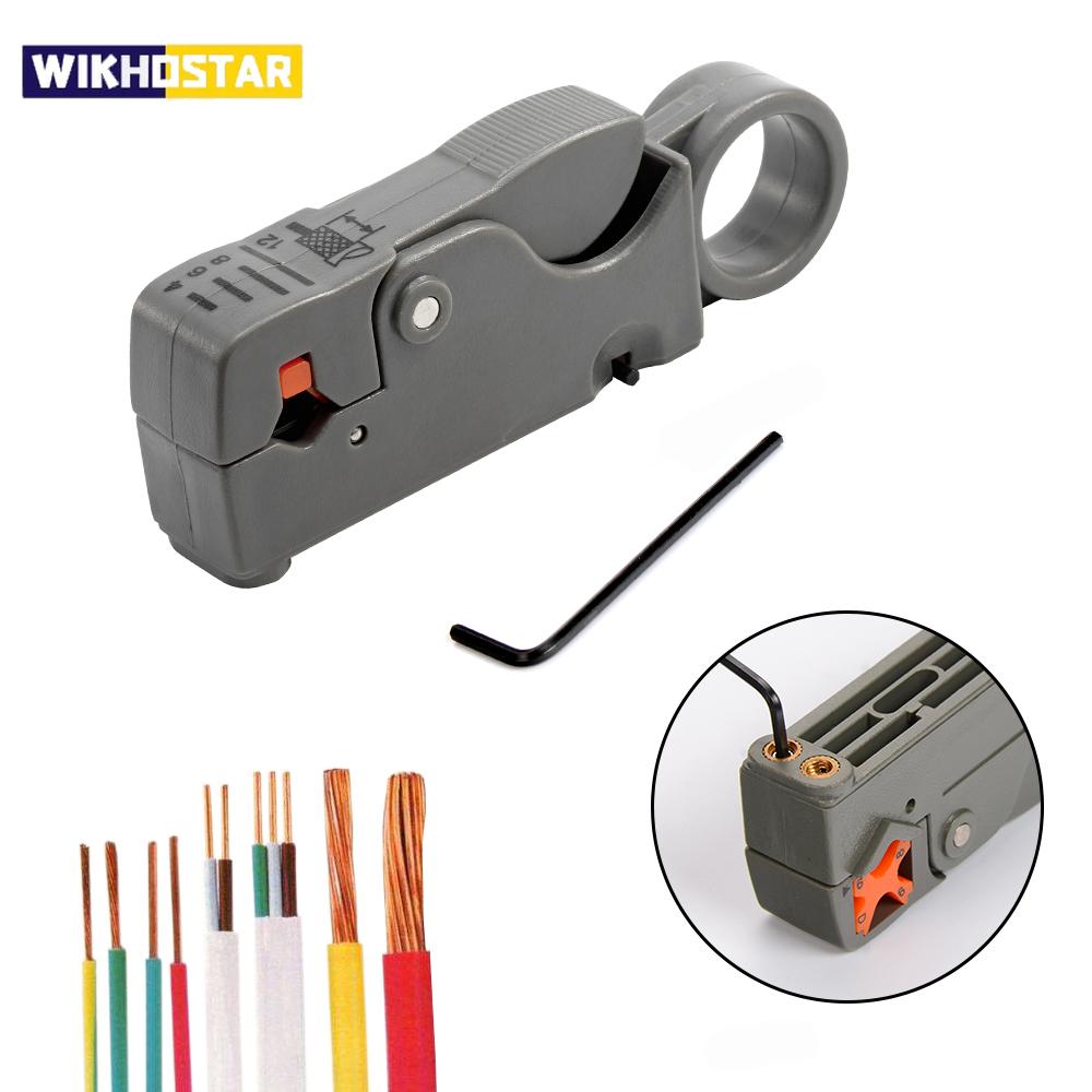 Stripping Pliers Decrustation Wire Cable Tools Stripper Stainless Steel  Hexagon Wrench Accessorie Insulated Electrical Straight