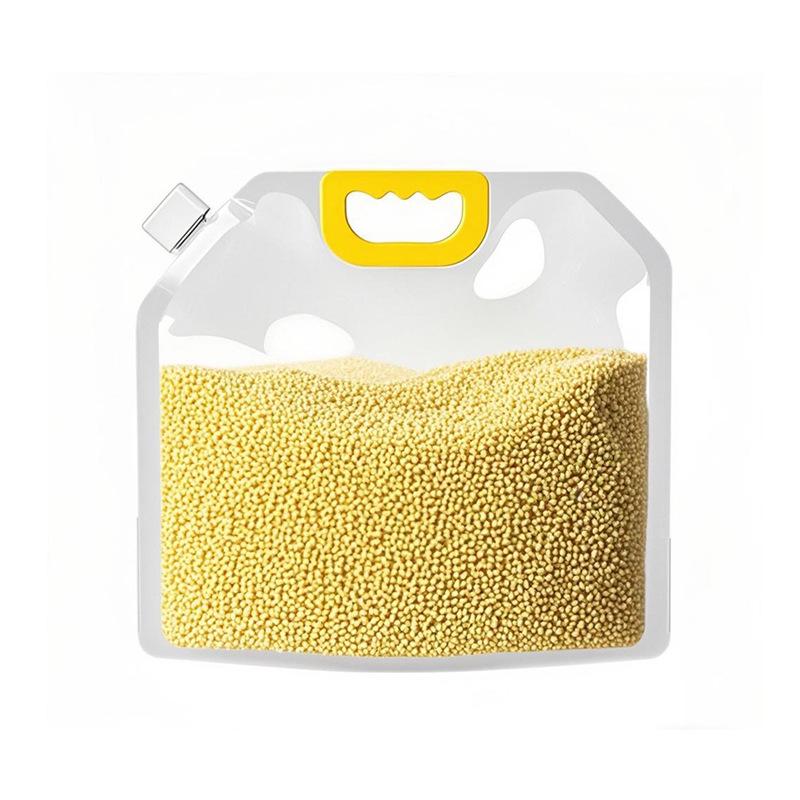 Grain Storage Sealed Bags, Grain Storage Bags, Hand-held Spout Bags, Household Rice Portioning Bags