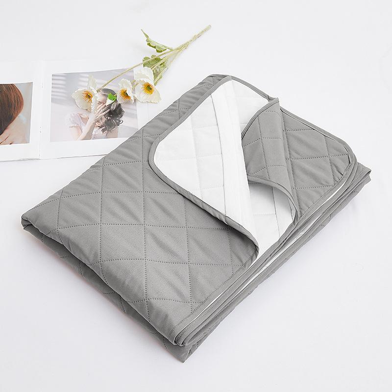 Wasserdichter gesteppter Matratzenschoner mit Gummibändern, Rutschfeste Staubschutzhülle