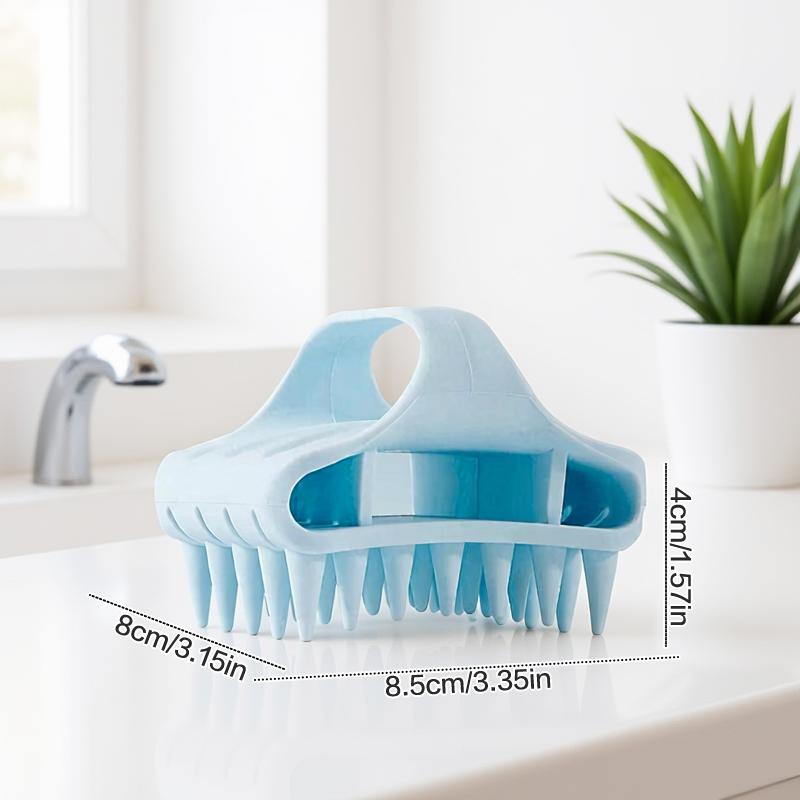 Scalp Massager Shampoo Brush Hair Washing Scalp Brush Soft Silicone Scalp Massager Hair Comb For Dandruff Removal Shampoo Brush