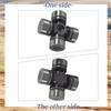 Eenvoudige Voorste Aandrijfas Kruiskoppeling 2SET Voor Polaris RZR Ranger Sportsman General 1000 900 800 700 570 500 2202015 2203703