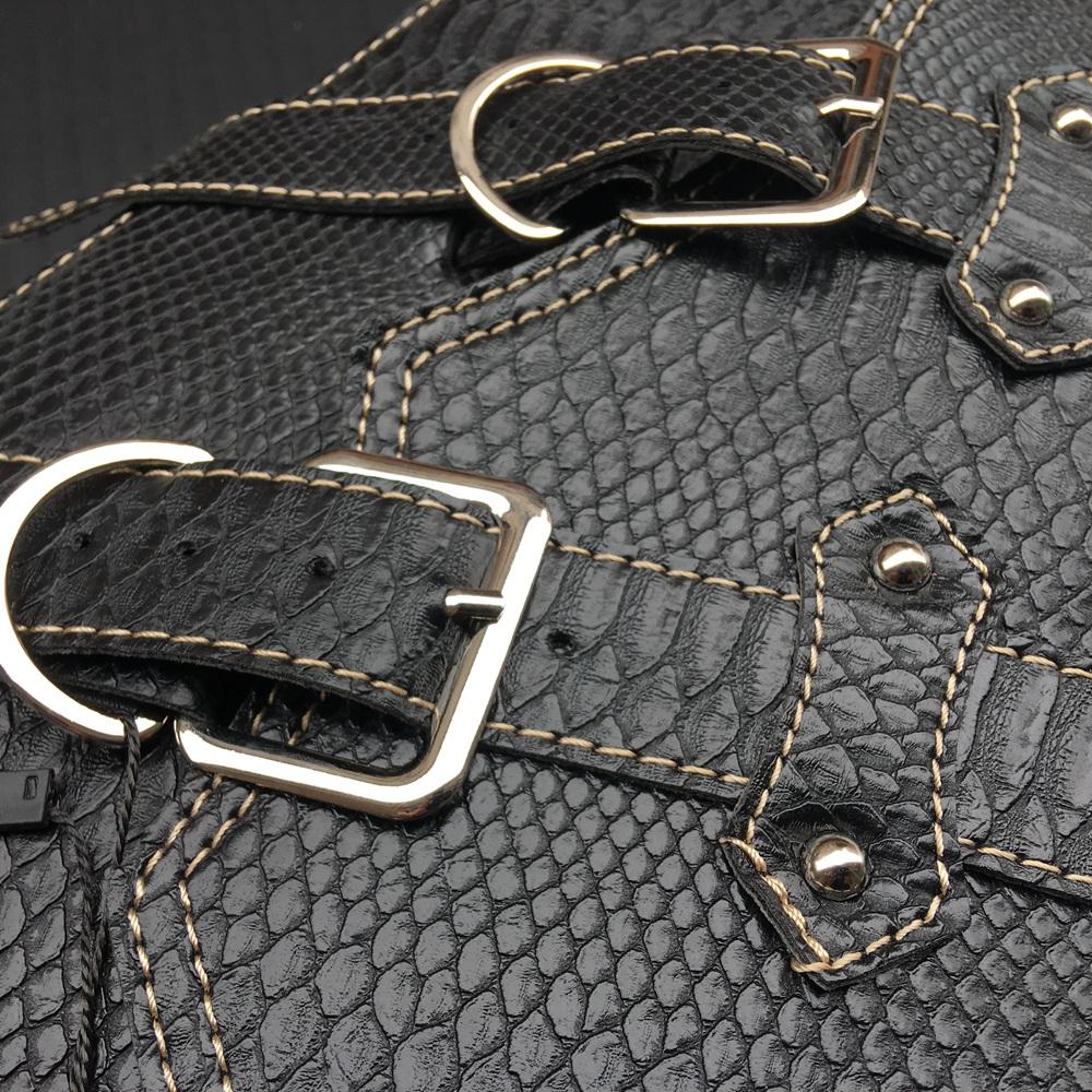 One pair Universal PU Leather Motorcycle Saddlebag for Harley Sportster for Honda Suzuki Kawasaki Yamaha