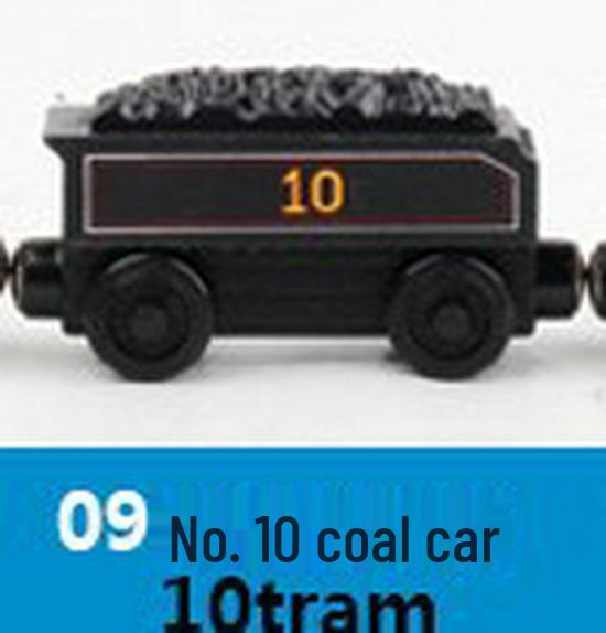 Wooden Magnetic Train Set for Kids - 30-Piece Track & Carriages Toy
