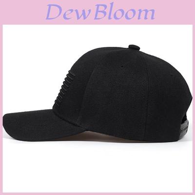 American Flag Embroidered Baseball Cap With Adjustable Fit For Summer Casual Wear