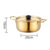 Instant Noodle Soup Pot Ramyun Cooker Cookware Stainless Steel Korea Ramen Cooking for
