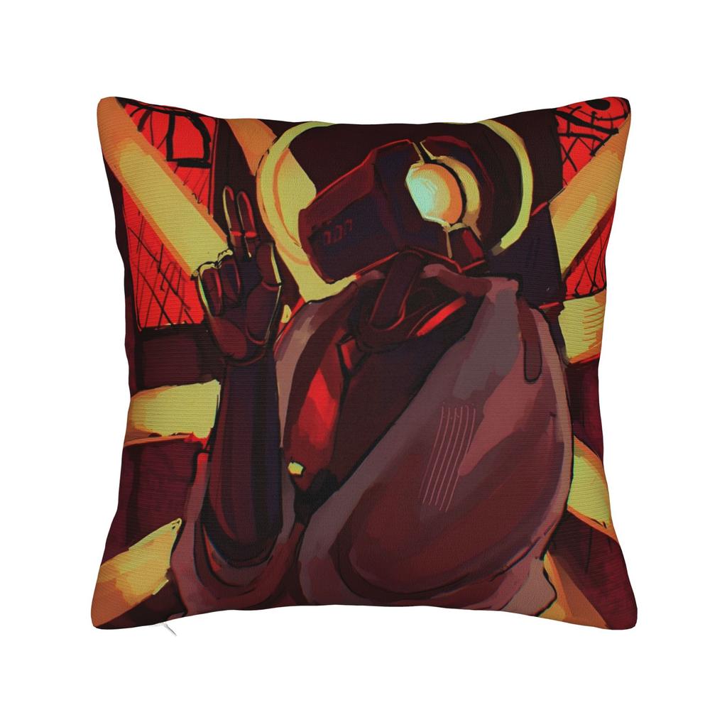 Ultrakill V1 V2 Shooting Game Pillowcase Print Polyester Cushion Cover Decorative Hell is Full Throw Pillow Case Cover Square