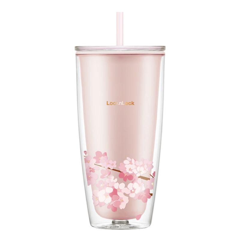LocknLock Macaron Insulated Straw Tumbler