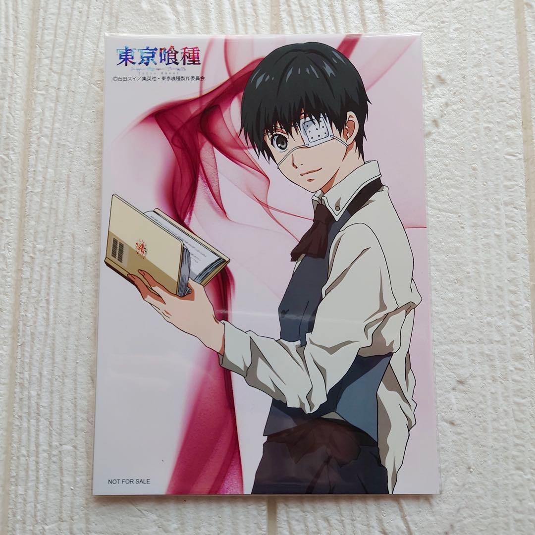 Used Tokyo Ghoul Large Bromide Ken Kaneki Jump Festa Not for Sale Black Kaneki